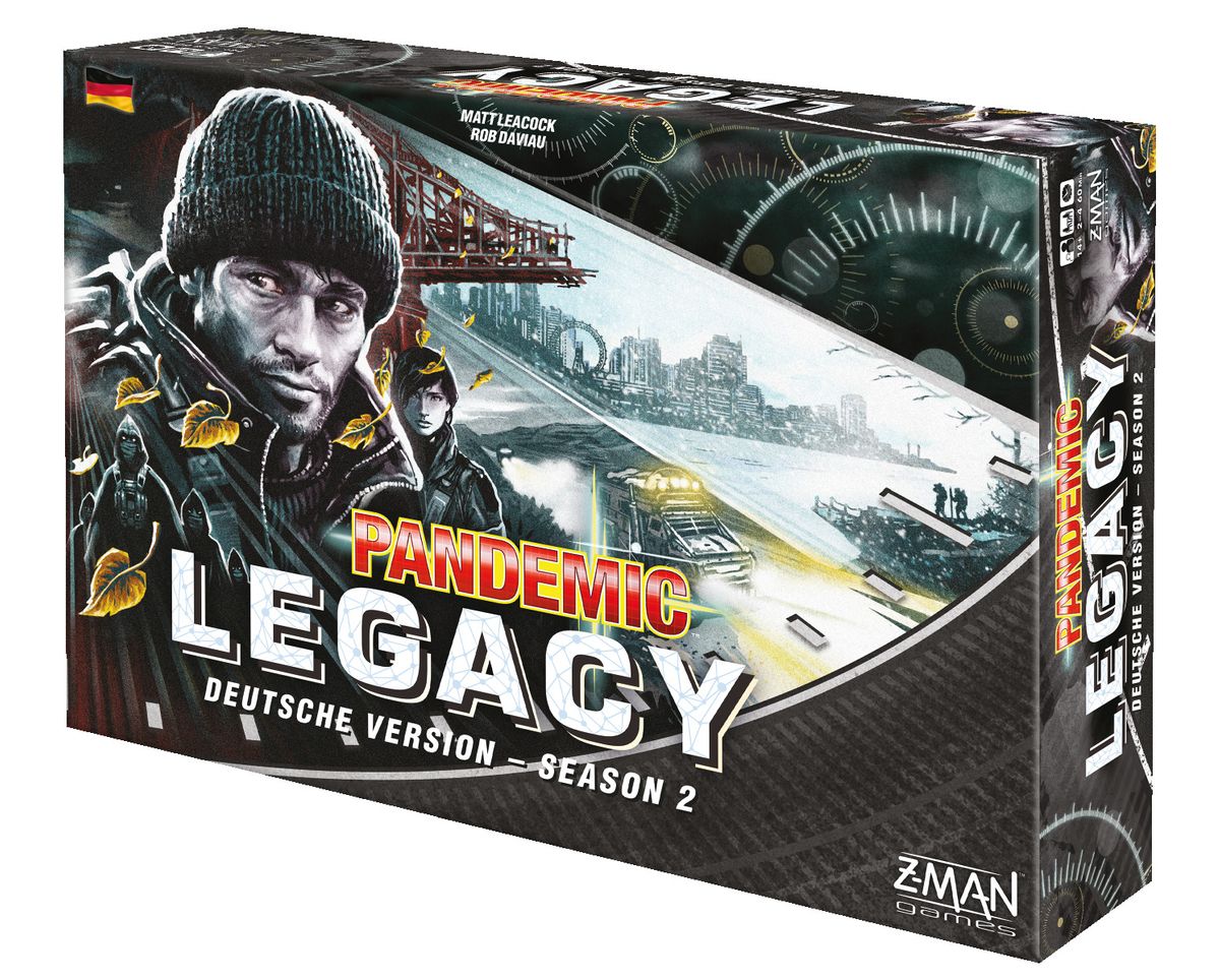 Pandemie Legacy - Season 2 - Brettspiel Schwarze Edition | yvolve Shop