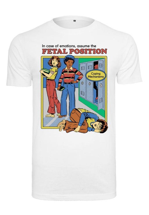Steven Rhodes - Assume the Fetal Position - T-Shirt | yvolve Shop