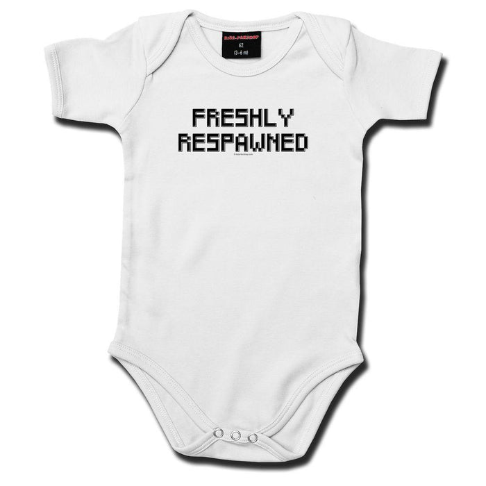 Baby Body - Freshly Respawned - Strampler - Weiß | yvolve Shop