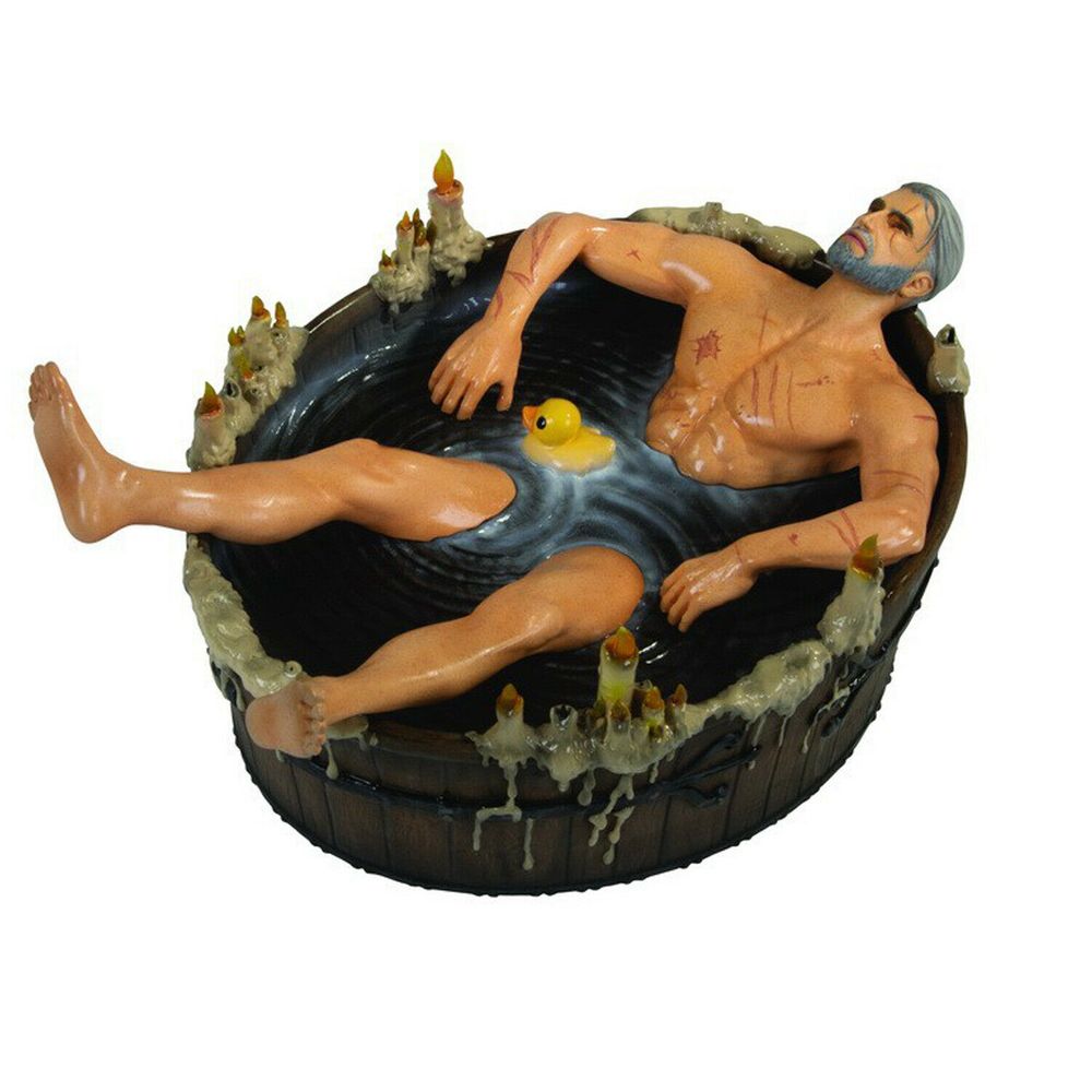 The Witcher - Geralt Badewanne - Figur