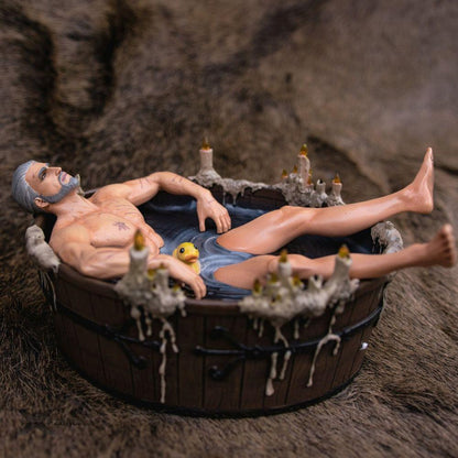 The Witcher - Geralt Badewanne - Figur