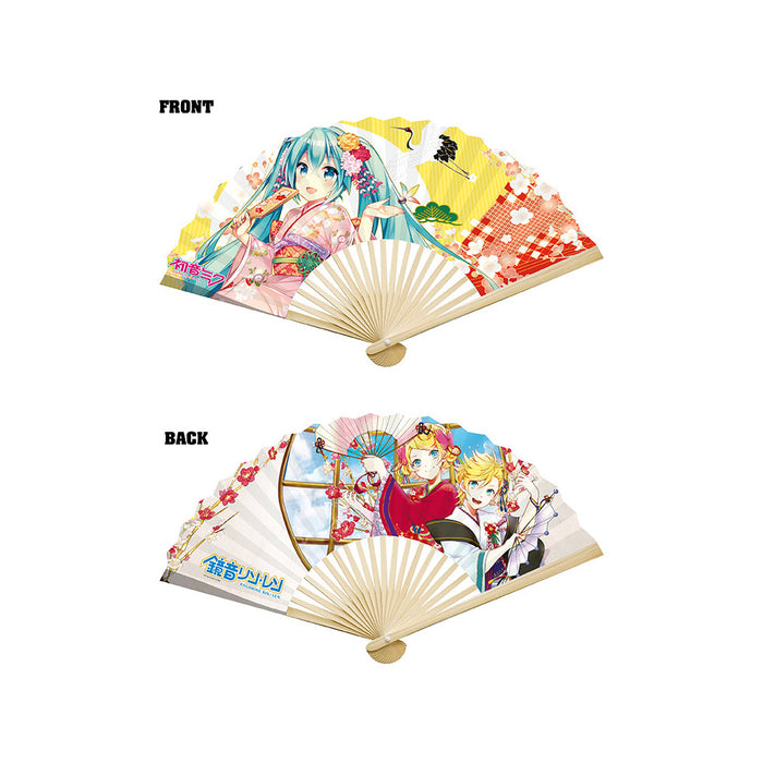 Hatsune Miku - Hatsune & Twins Kimono - Fächer | yvolve Shop