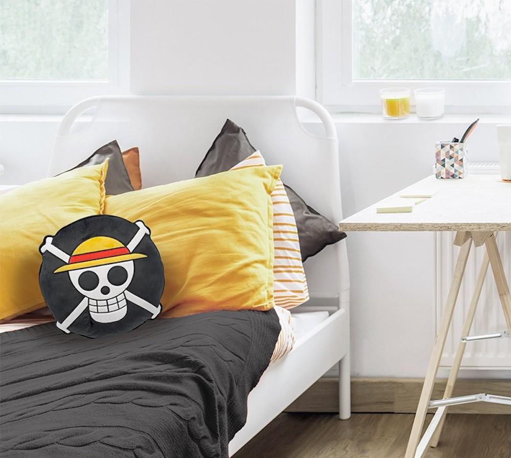 One Piece - Jolly Roger Flagge - Kissen | yvolve Shop