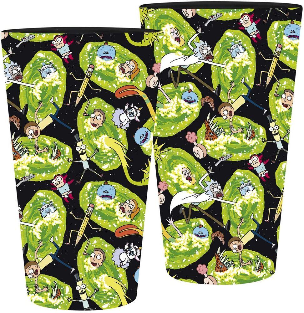 Rick and Morty - Portal - XXL-Trinkglas