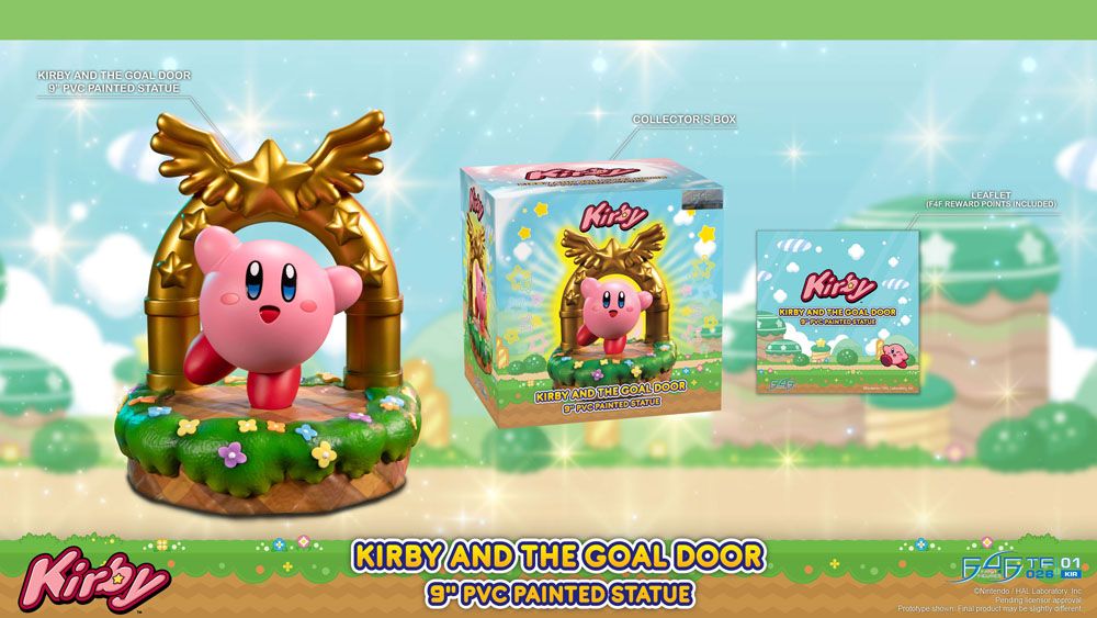 Super Mario - Kirby and the Goal Door - Figur